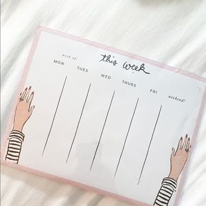 Desk planner / calendar